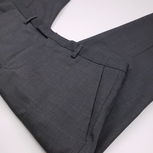 Hugo Boss Flat Front Gray Pants 32x29 Mens Sharp1 - Picture 8 of 8